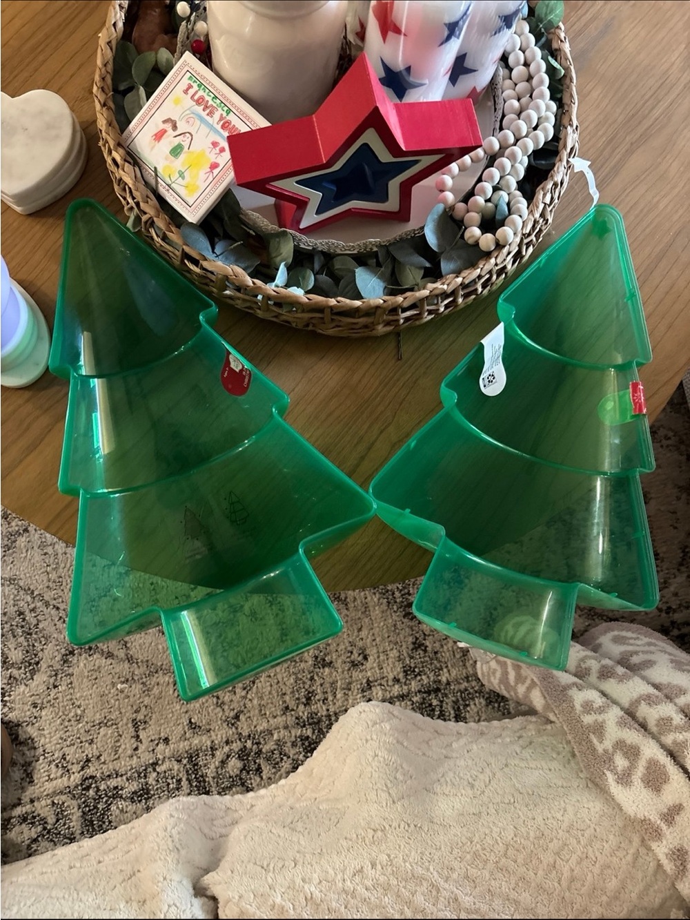 Translucent Green Christmas Tree Display - Picture 3 of 3